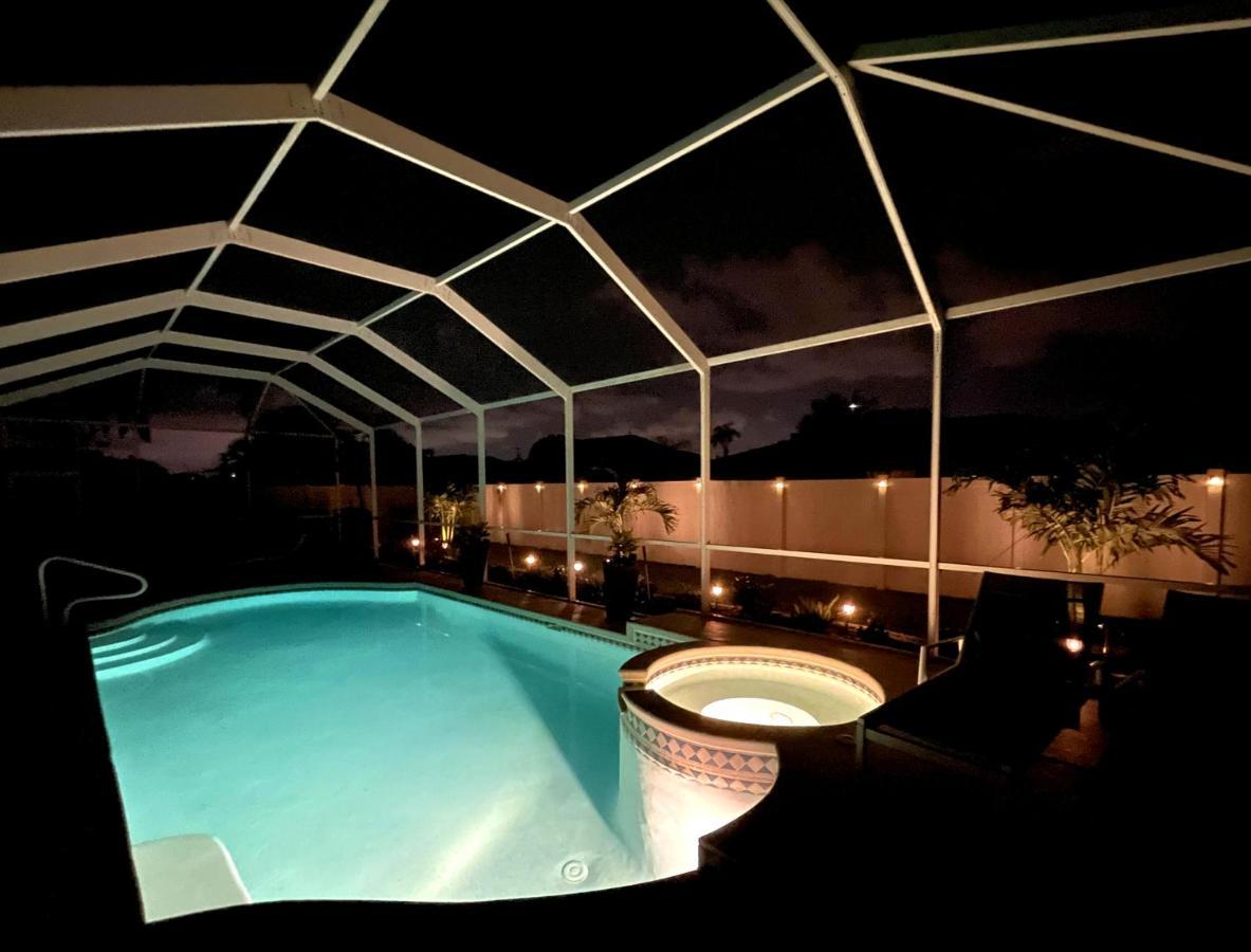 Villa-Haze, Lots Of Privacy, Solar & Electric Heated Pool And Spa Cape Coral Kültér fotó